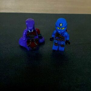 two ninja go figures